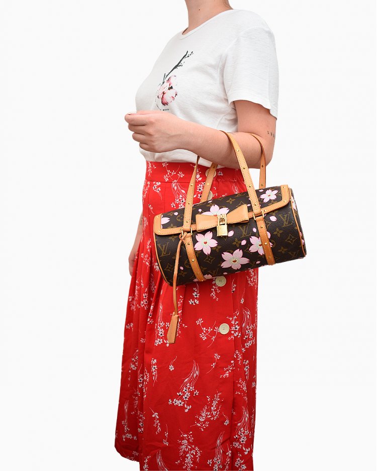 Bolsa Louis Vuitton Original Papillon Takashi Murakami feminino